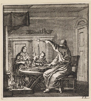 KG 05887
<br/>
De Kaarssnuiter..
<br/>
<em>Luyken, Jan (1649-1712)</em>